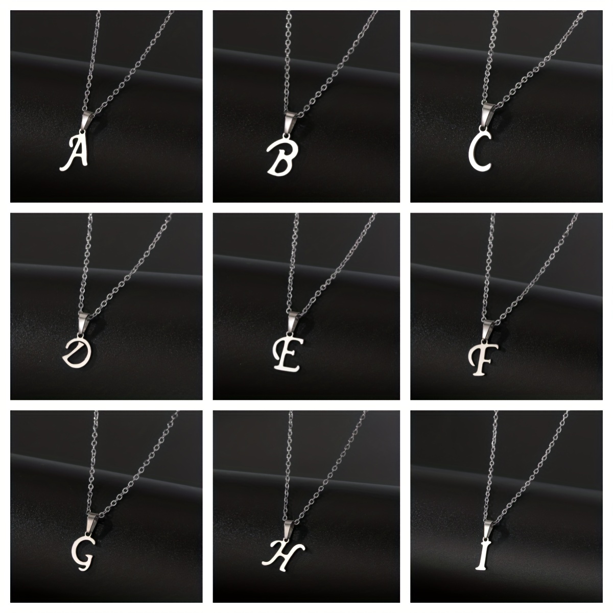  2023 New Girls Necklace for Women Pendant Sterlings Initial  for Women Letter Necklace and Necklace Necklaces Initial Silver Alphabet  Letter Necklaces & Pendants 5 Circle Necklace (K, One Size) : Pet Supplies