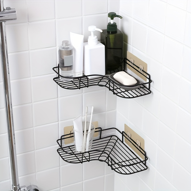 Bathroom Corner Shelf, Toilet & Washroom Stick-on Triangle