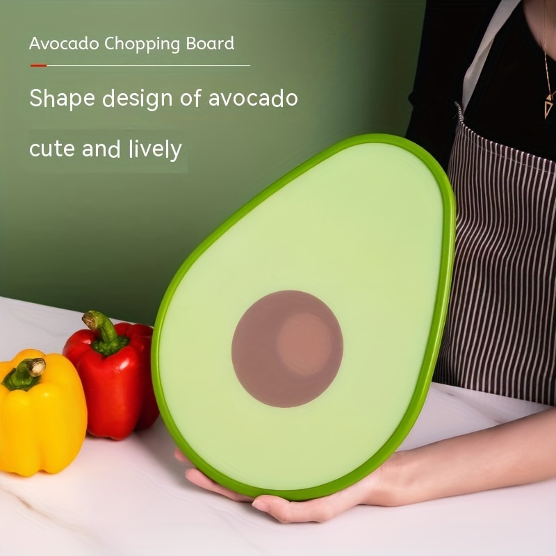 Creative Cute Avocado Small Fresh Fruit Shape Cartoon Cutting Board Cutting  Board Fruit And Vegetable Cutting Board Double Sided Cutting Board Tray -  Temu