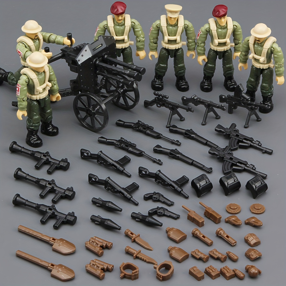 Mini mitraillette Pistolets Capsule Jouet Bricolage Assembler Sets Modèle  Collection Cadeau