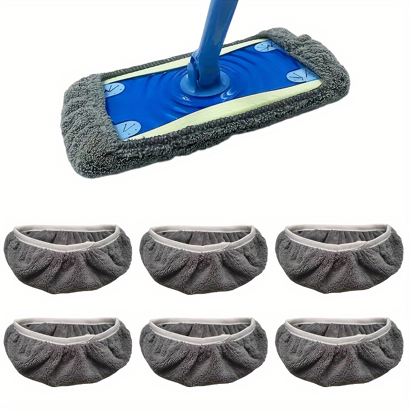 Reusable Mop Pad Washable Durable Microfiber Mop Cloth - Temu