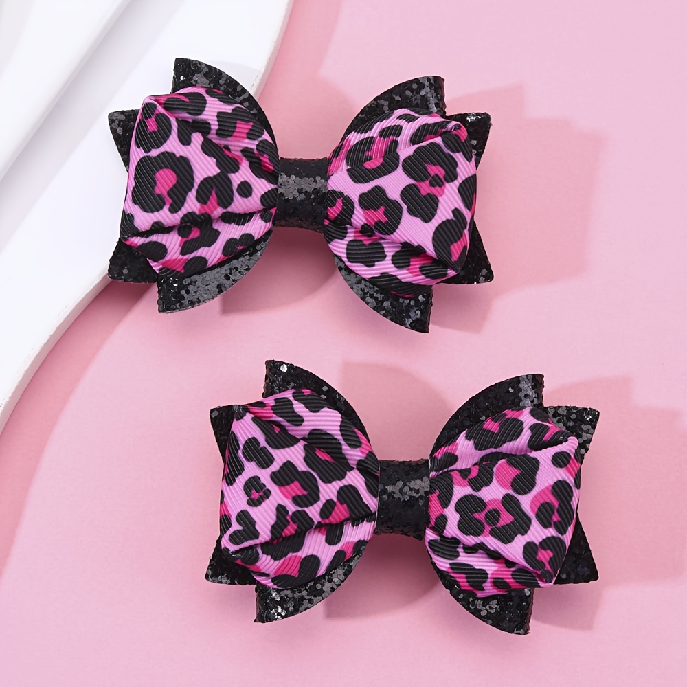 

2pcs Pattern Bow For , Bow , Sweet Accessories For