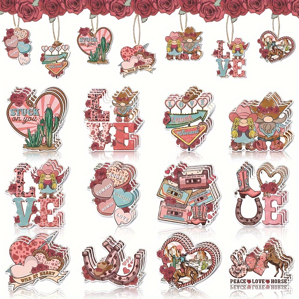 Valentines Day Paper Gnome Ornaments Hanging Gnome Romantic - Temu