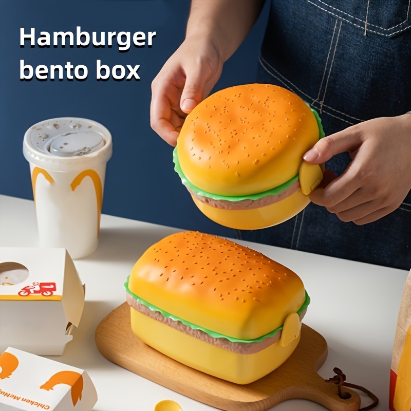 Portable Lunch Box Toast Bread Sandwich Box Bento Box - Temu