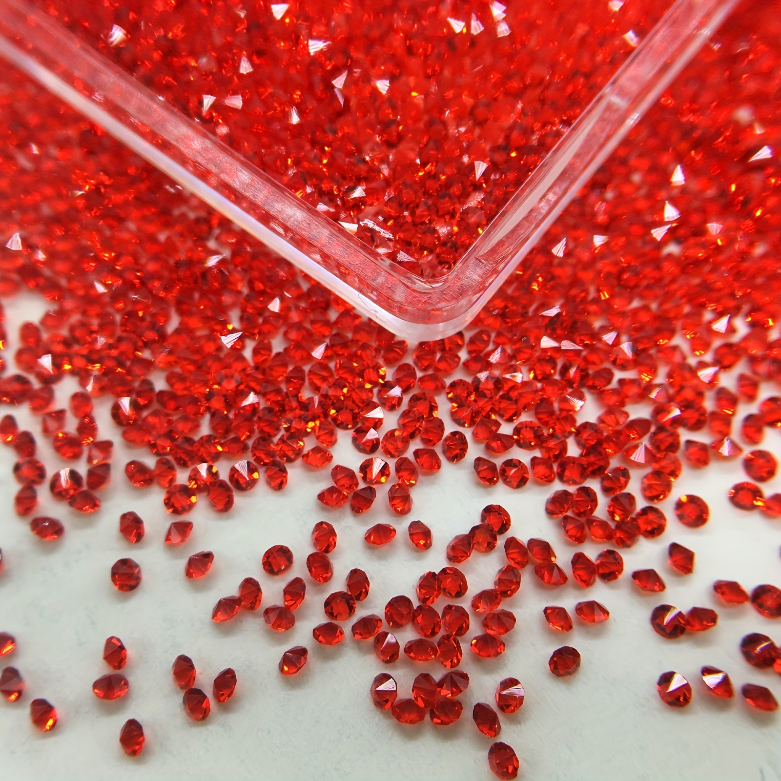 CRISTALES ROJOS Para UÑAS Cristales Premium Rojos Encantos de Uñas Rojas  Micro Zircon Cristales Brillantes Pequeña Idea de Regalo para Ella Arte de  Uñas 3D Listo para Regalar -  México