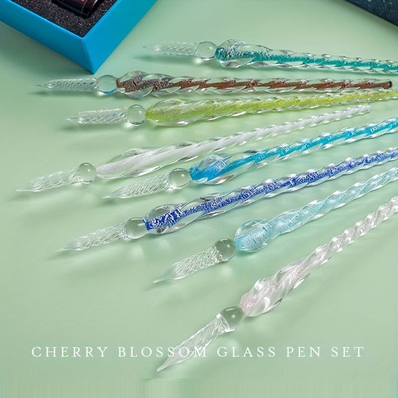 Glass Calligraphy Starry Pen Set, Glass Pen Gift Box Set, Gift for