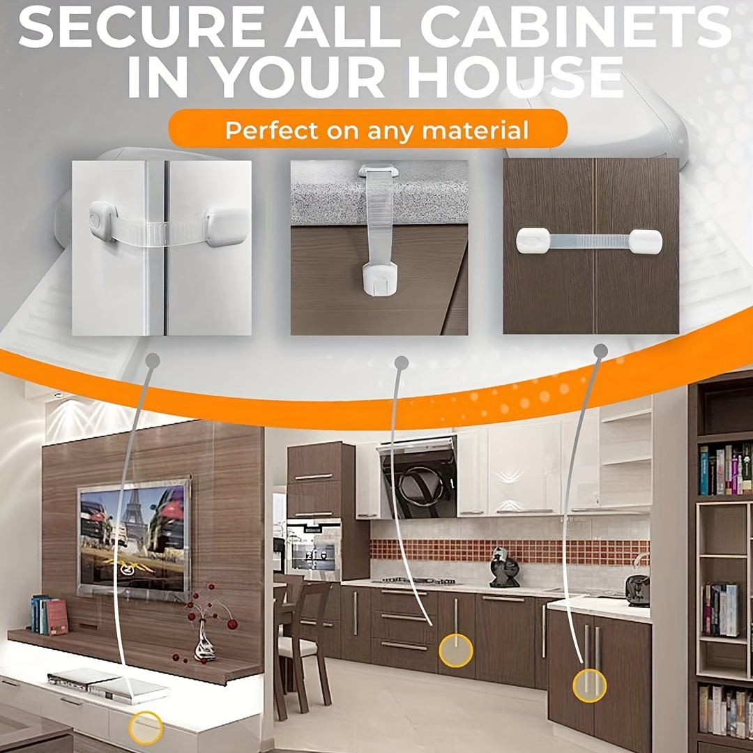 Secure Your Cabinets Drawers Instantly Upgraded - Temu