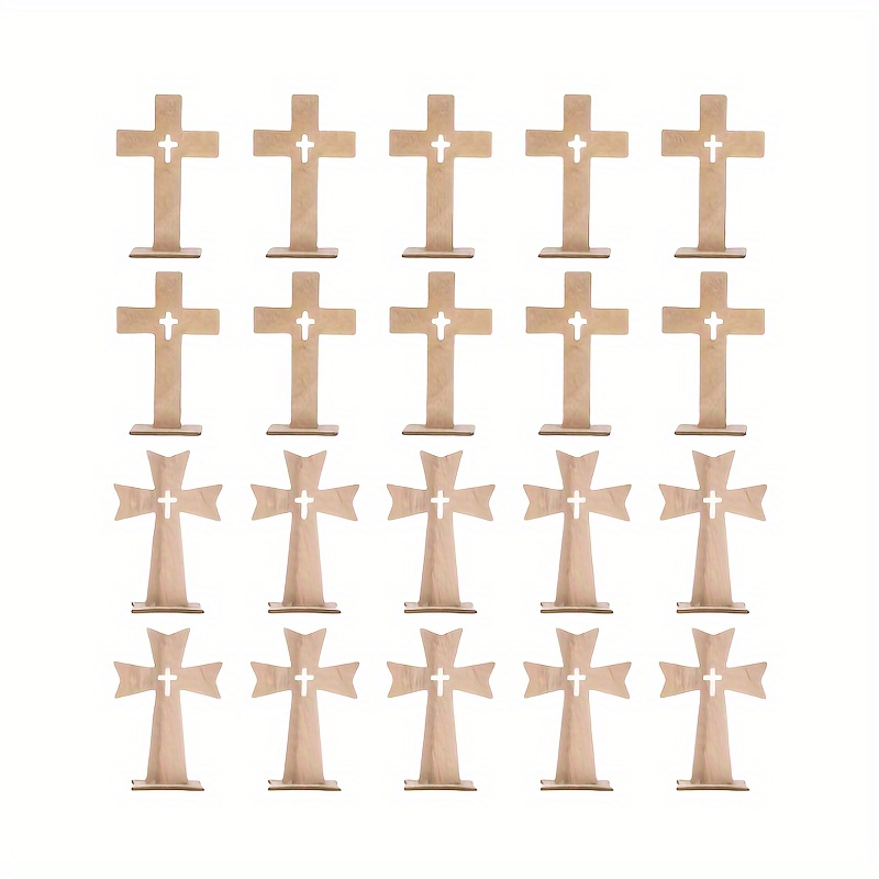 10/20pcs Wooden Cross Charms Hanging Ornament For Men Women Diy Necklace  Bracelet Earrings Easter Decors Jewelry Making Craft Supplies - Arts,  Crafts & Sewing - Temu