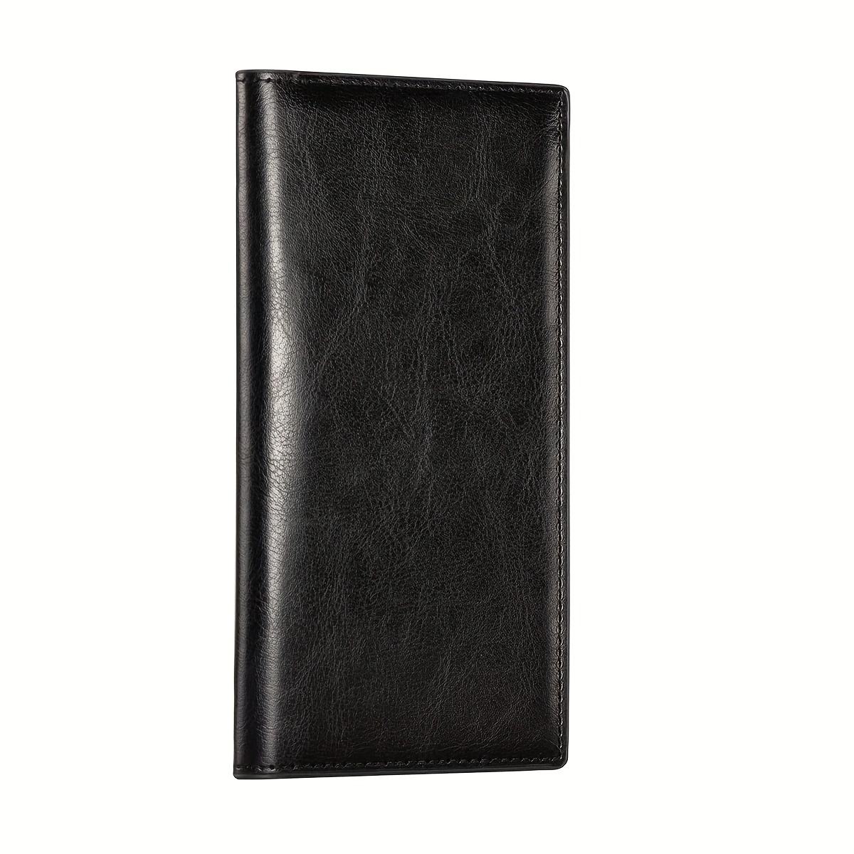 

Premium Faux Leather Checkbook Cover - Rfid Blocking, Classic Design, Slim & Durable - Perfect For Personal & Business Checks