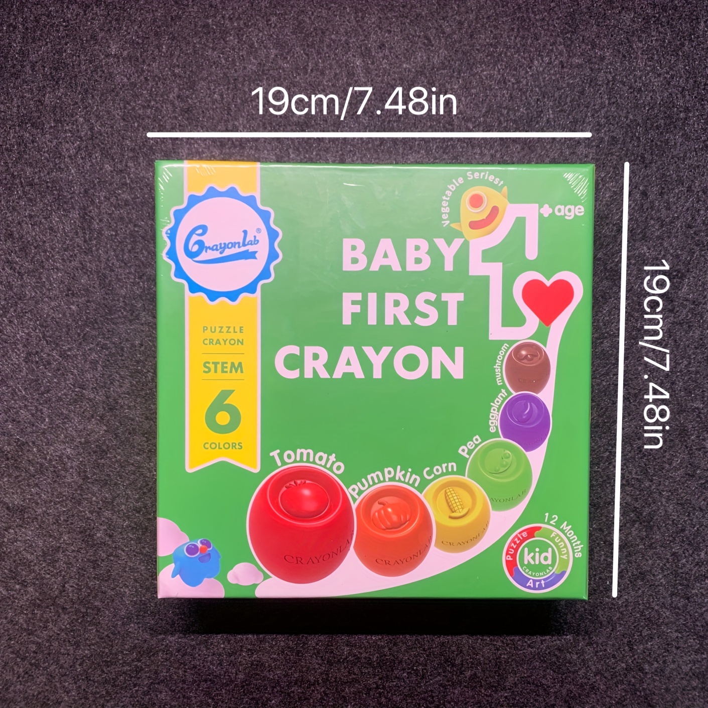 6/9 Colors Egg Shaped Non toxic Crayons For Children's Early - Temu