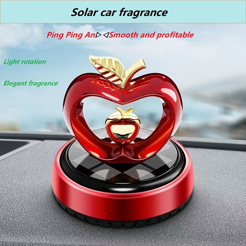 Solar Energy Essential Oils Diffusers Perfume Ornaments Car Accessories