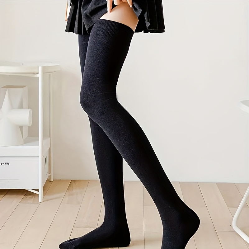 Long Thigh Socks - Temu