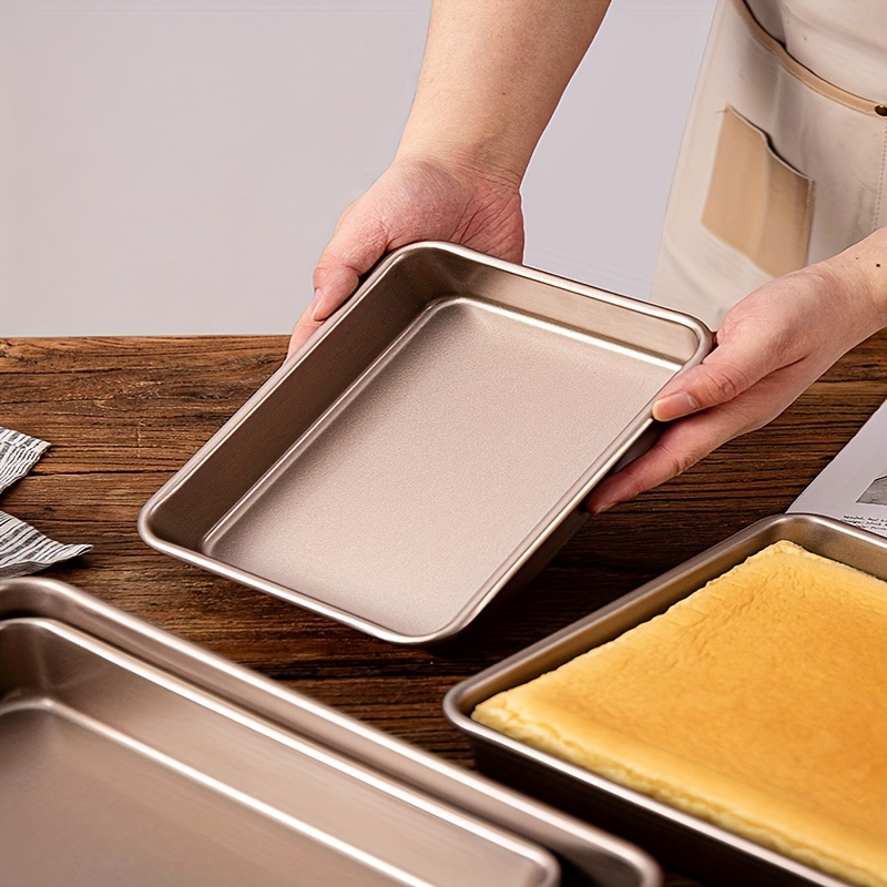 Baking Sheet Pans For Toaster Oven, Small Stainless Steel Cookie Sheets  Metal Bakeware Pan, Sturdy & Heavy Rectangle Tray , 3 Pi - AliExpress