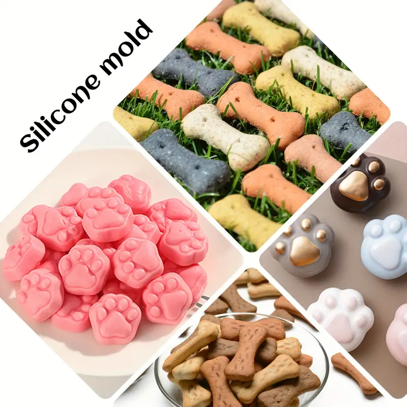Mini Silicone Candy Molds Dog Treat Molds 106 Cavity Dog - Temu