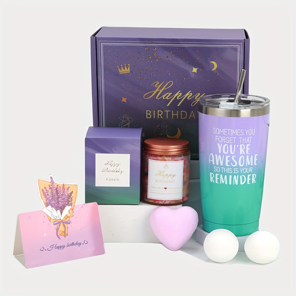 Christmas Gifts,birthday Gifts For Women,happy Bath Set Relaxing Spa Gift  Baskets Ideas Her, Mom, Sister, Female Friends, Coworker, Wife, Girlfriend,  Daughter, Unique Women Who Have Everything - Temu