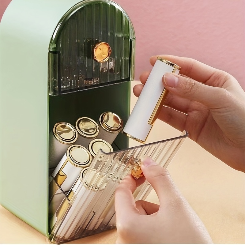 Dustproof Makeup Brush Holder with Lid