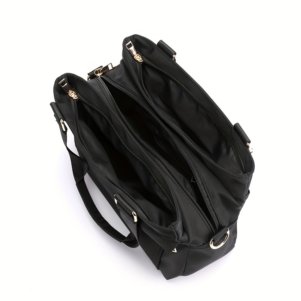 Bolso de hombro para mujer, nuevo, casual, de nailon y tela Oxford, liviano, con compartimento inclinado, gran capacidad, mochila multiusos, bolsos de moda