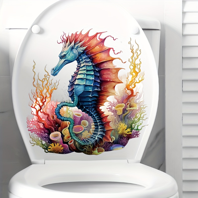 Ocean Wall Decals Sea Bathroom Decor Sea Life Animals - Temu Canada