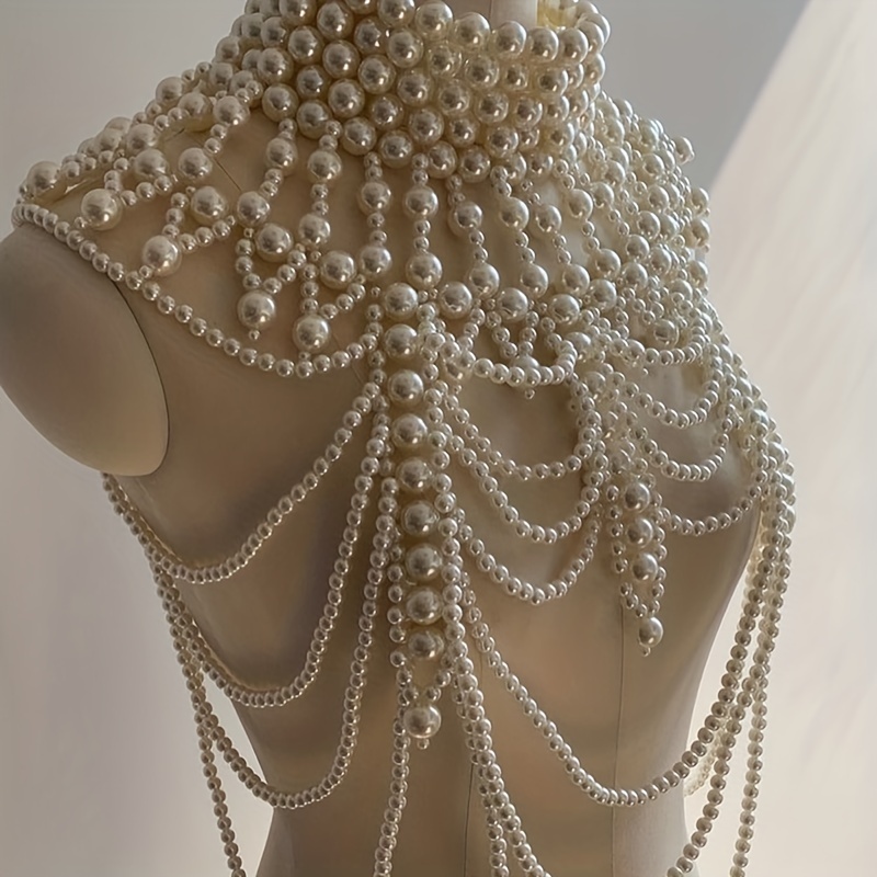 Buy Pearl Body Chain Jewelry for Women - Fashion Handmade Pearl