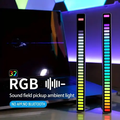 Rgb Stimmenaktiviertes Sync-rhythmus-licht, Net Red Colorful Music