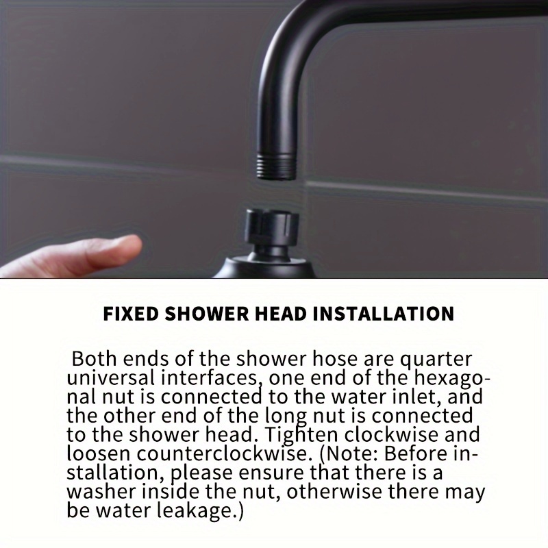 Cabezal de ducha de alta presión Cabezal de ducha con filtro antical,  masaje de ducha de mano universal para ahorro de agua 3 modos de ducha  adecuados para baño promedio oso de