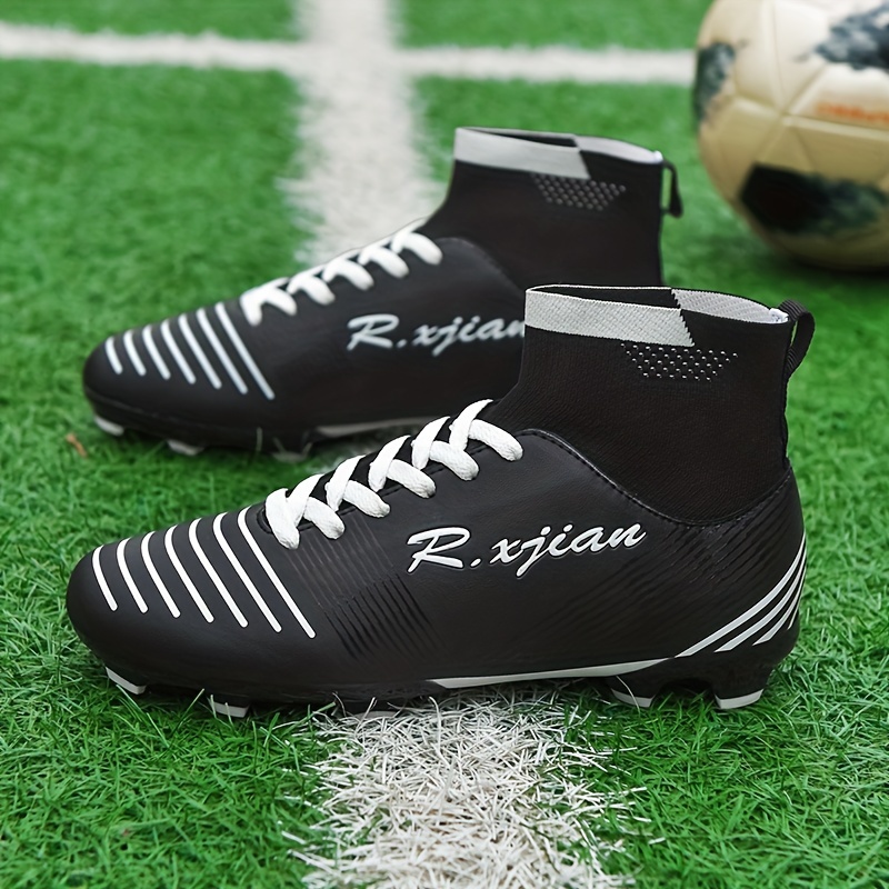 Zapatos de fútbol de la sociedad para hombre y niño, botas de fútbol botas  con tachuelas