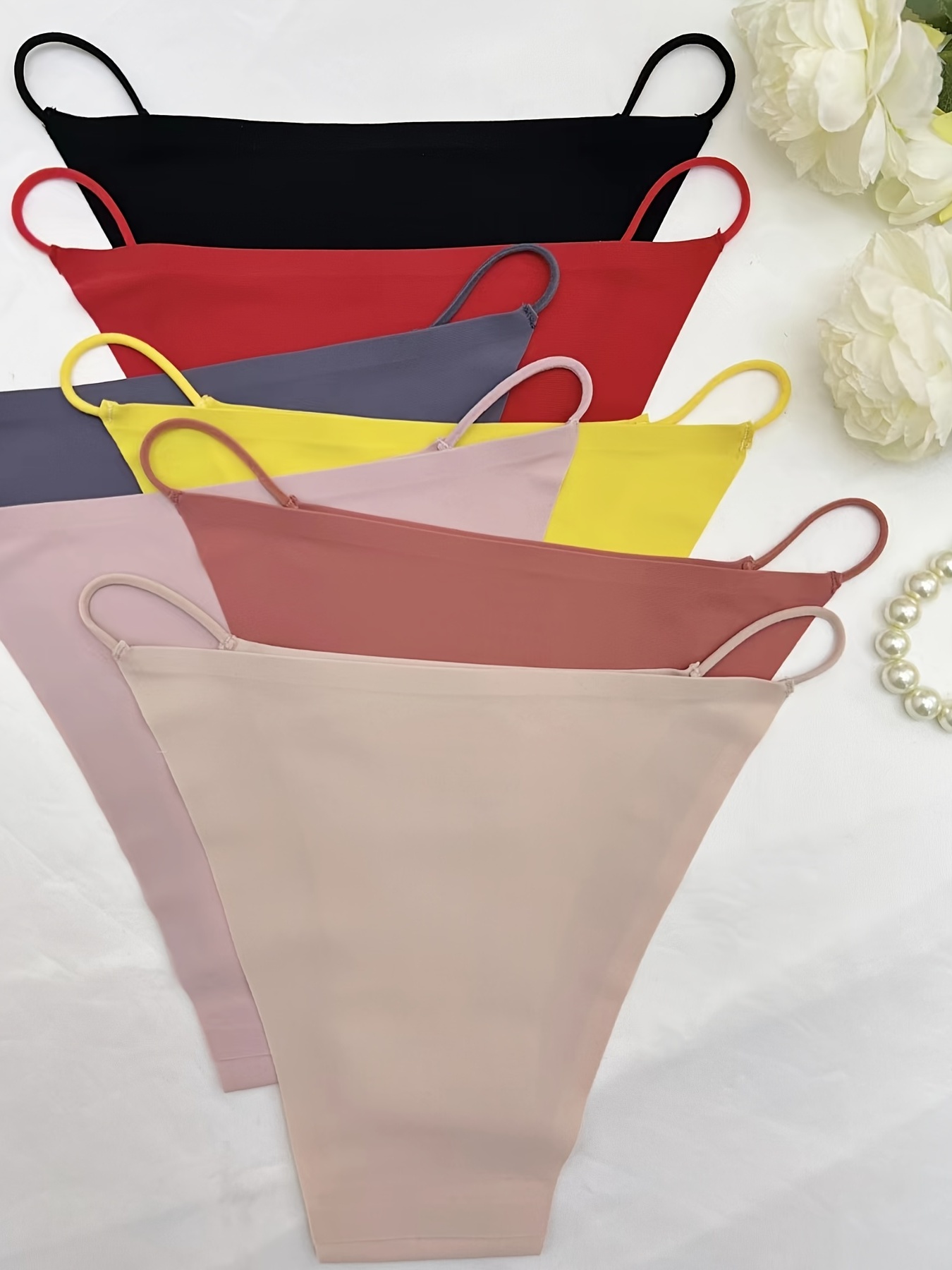 7pack Solid Simple Panty