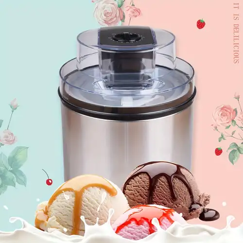 Healthy Fruit Ice Cream Machine Easy Use Safe Children's Portable Dessert  Maker Yummy Sorbet