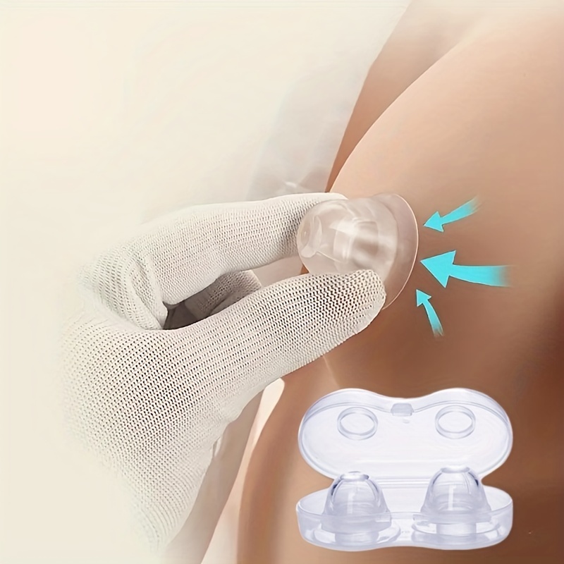 2pcs Silicone Nipple Correctors for Flat and Inverted Nipples
