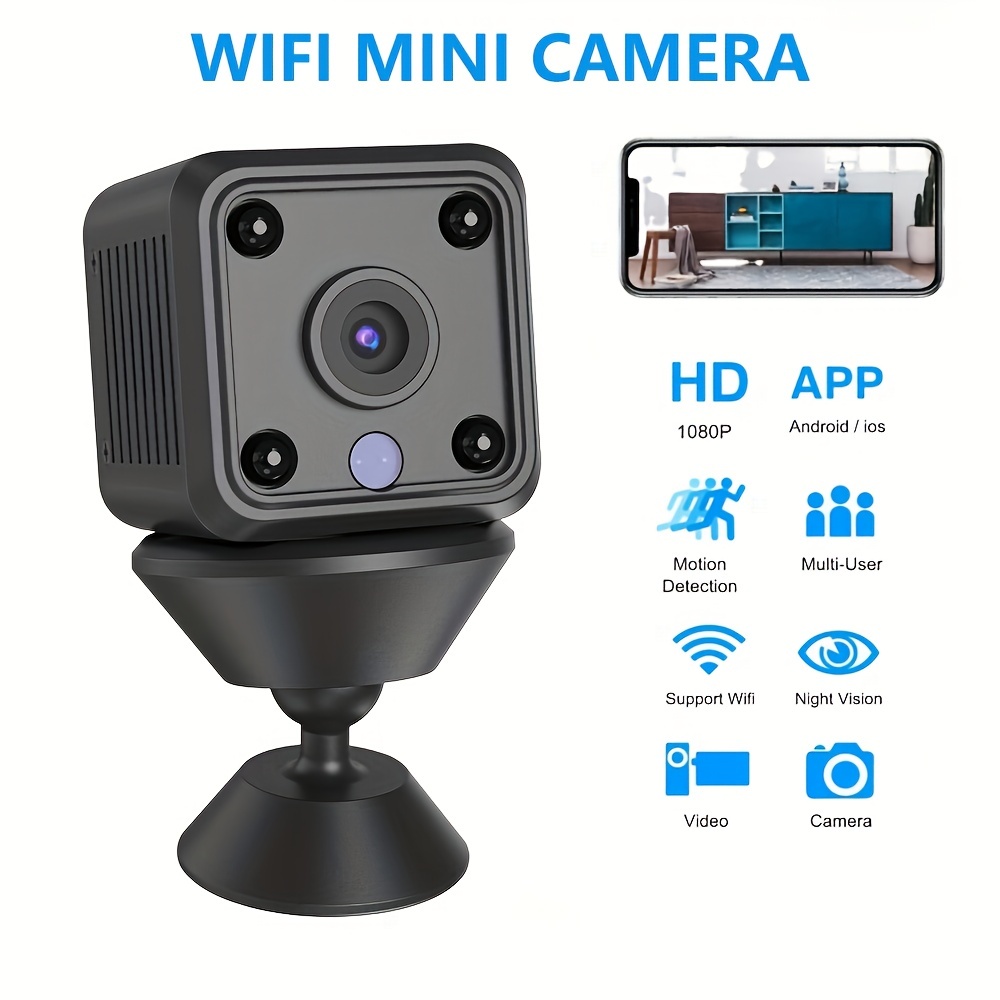 High Definition Mini Wifi Surveillance Camera Wifi Baby - Temu