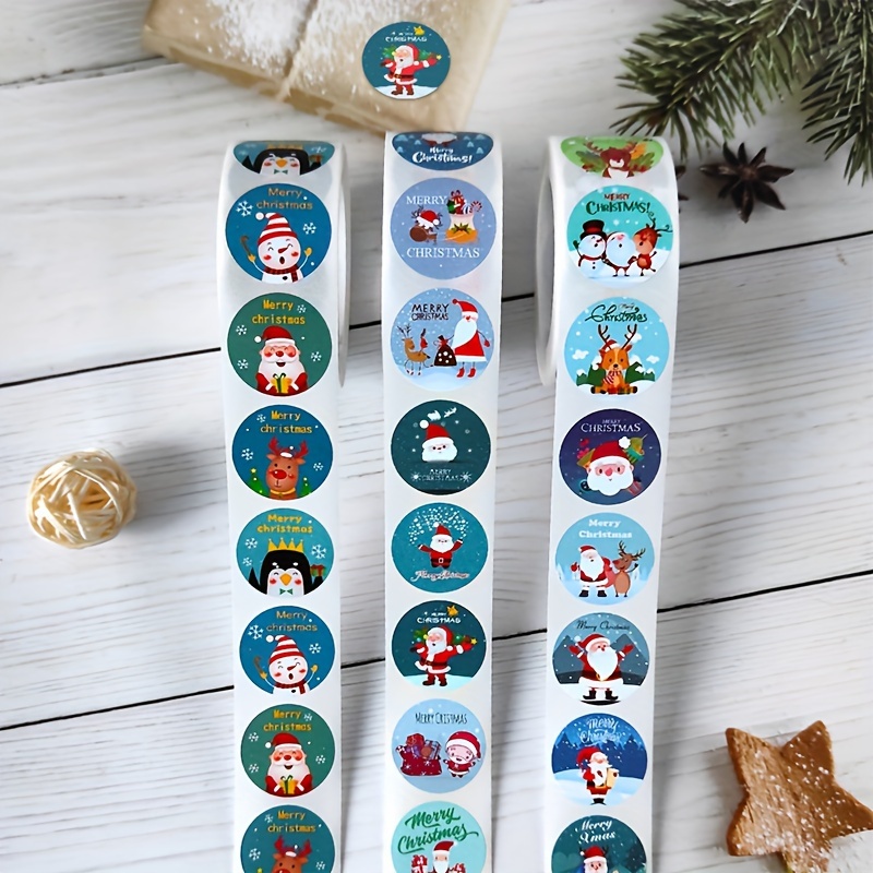  Fancy & Festive Christmas Holiday Stickers - Set of 40 Stickers  - 2 Sheets of 8.5 x 11 Great for Christmas Cards and Wrap, DIY Arts and  Crafts : Toys & Games