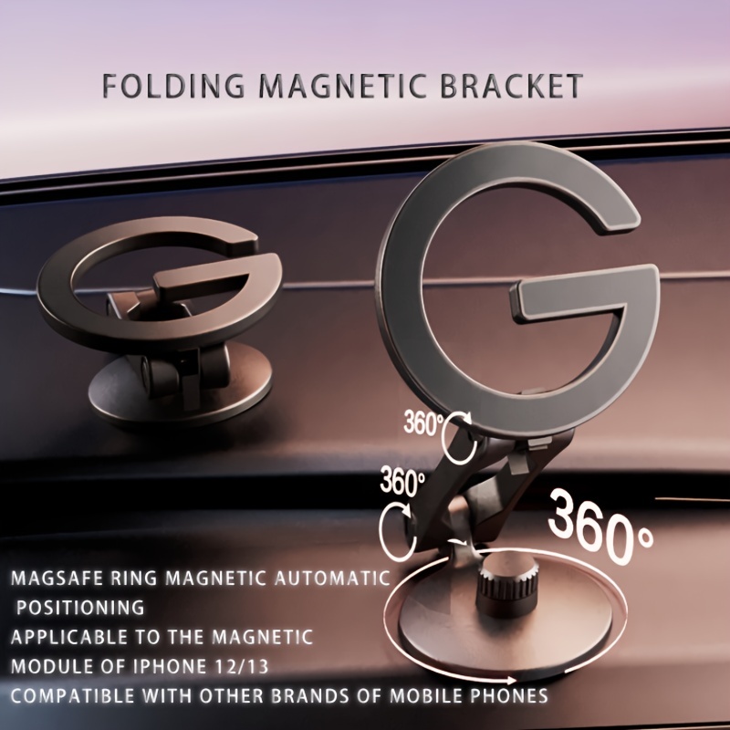 KEQU Universal 360° Magnetic Dashboard Car Mobile Phone Holder Mount 4  Colours