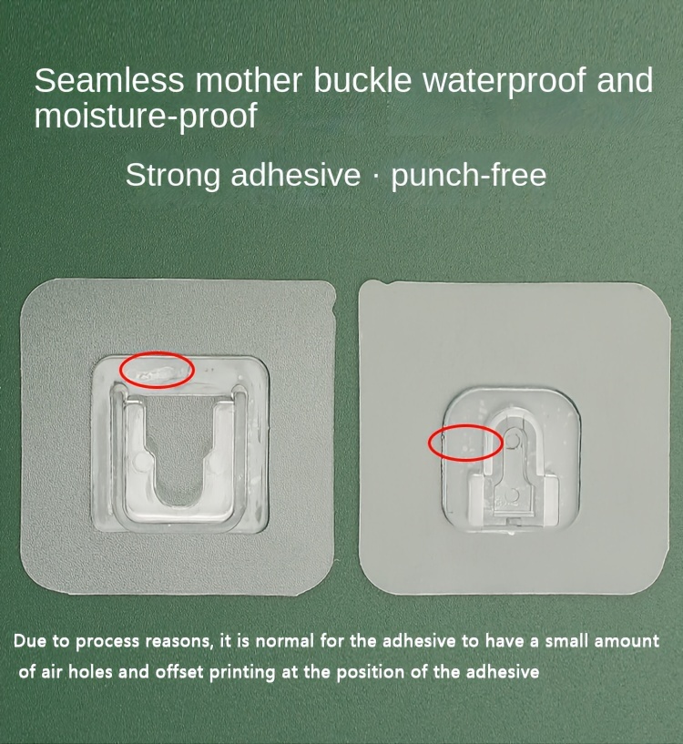 Adhesive Strong Hooks Wall Multifunctional Plastic Auxiliary