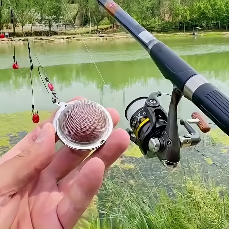 Stainless Steel Lure Bait Ball Fishing Bait Ball Fish - Temu