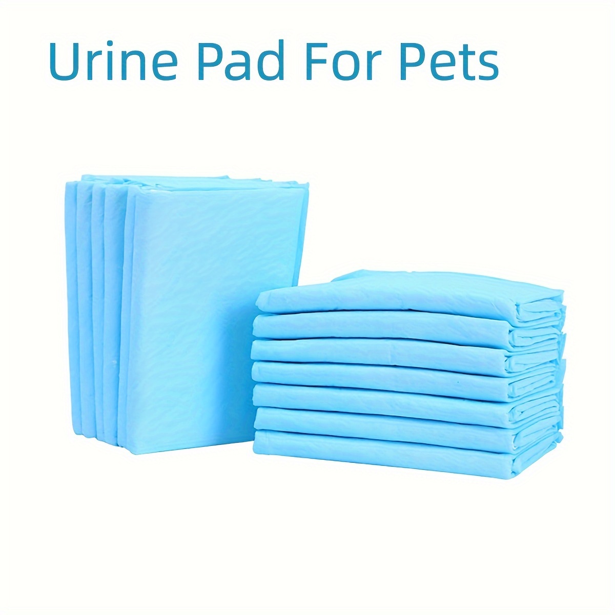 

20/40/50/100pcs Pet Diapers High Absorbent Leak Proof Dog Diaper Mats, Non-woven Pet Toilet Pads Puppy Potty Training Mats