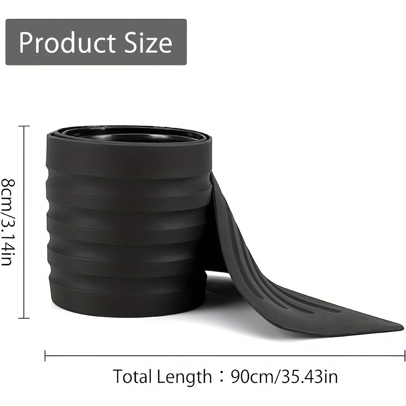 FZD Trunk Rubber Protection- Strip Universal Black Anti-Scratch
