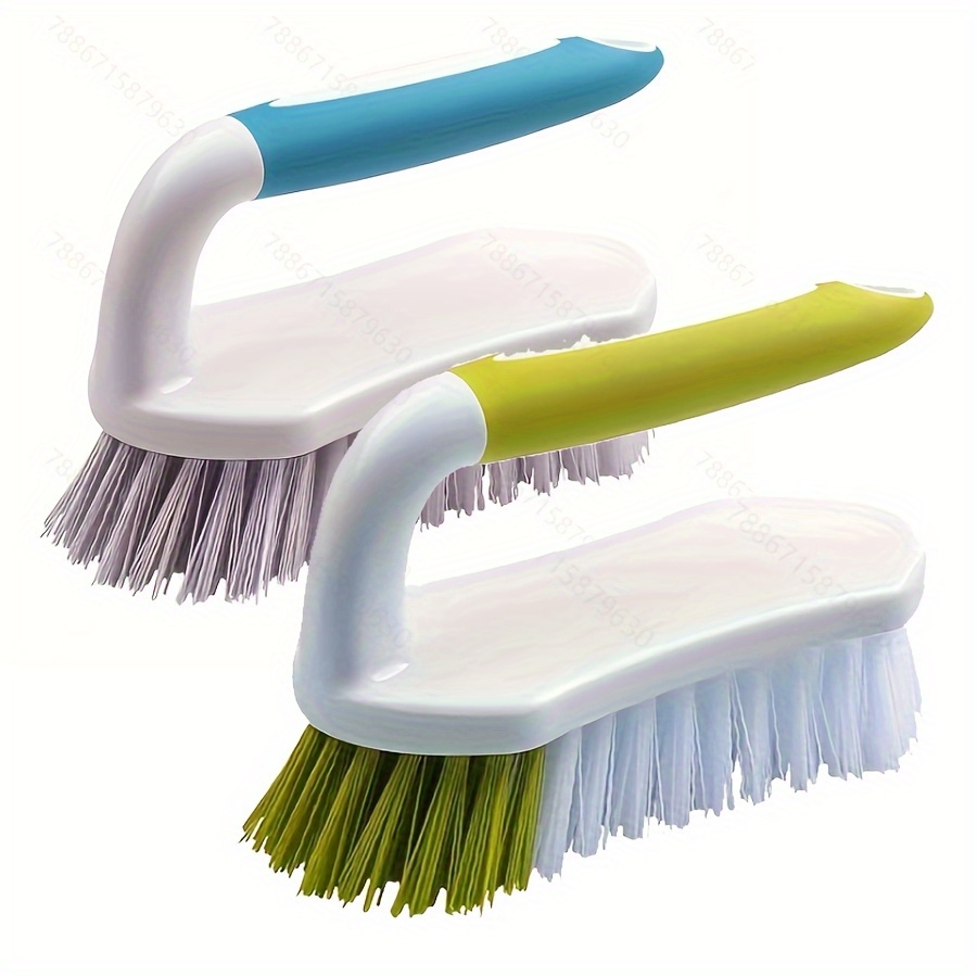 Cepillo De Plástico Multifuncional 2 En 1 Para Limpiar Baldosas De