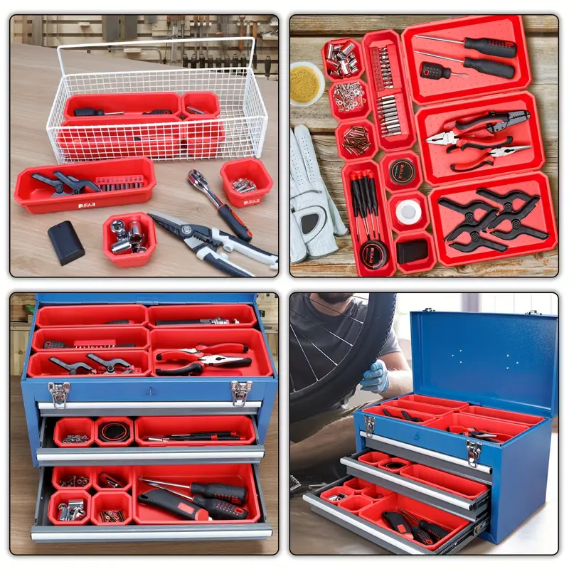 Multi functional Parts Box Pp Material Tools Box 3 - Temu United