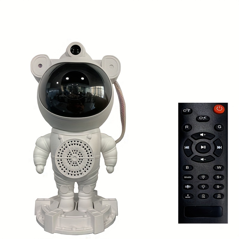 Astronaut Galaxy Projector, 2024 Upgraded Space Buddy Star Projector with  Timer, 360°Adjustable Spaceman Night Light Lamp, Sky Light Projecter Gifts