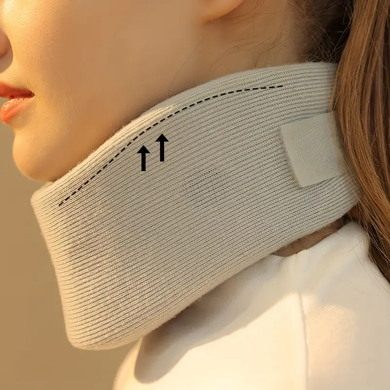 Neck Brace Adjustable Cervical Collar Sleeping Relief Neck - Temu Canada