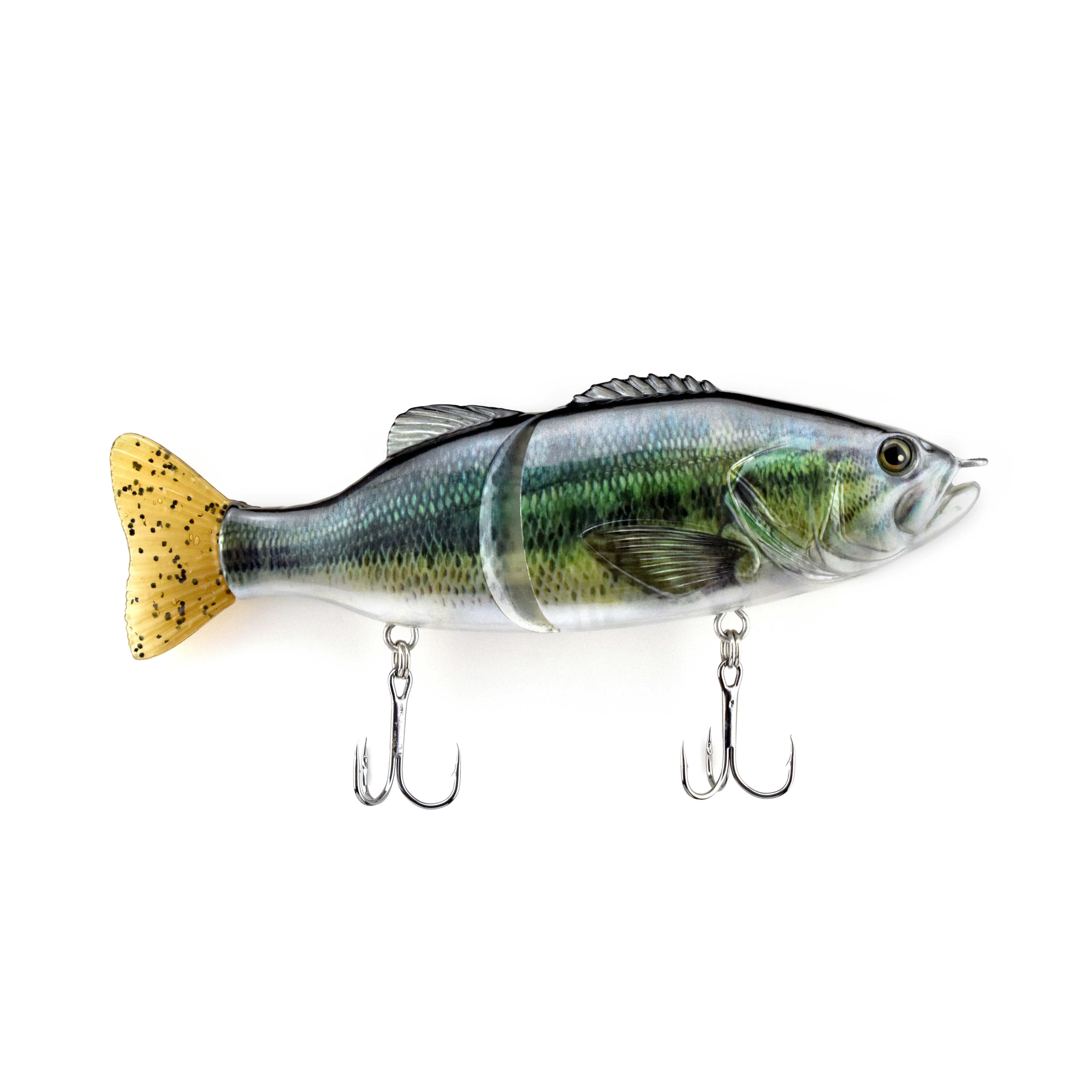 Bass Trout Glide Big Fishing Lure, Laser Hard Swimbait 65g 7.28inch