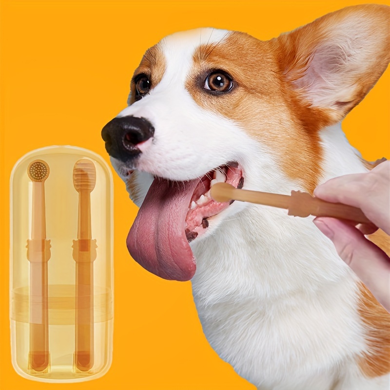 Tiny 2025 dog toothbrush