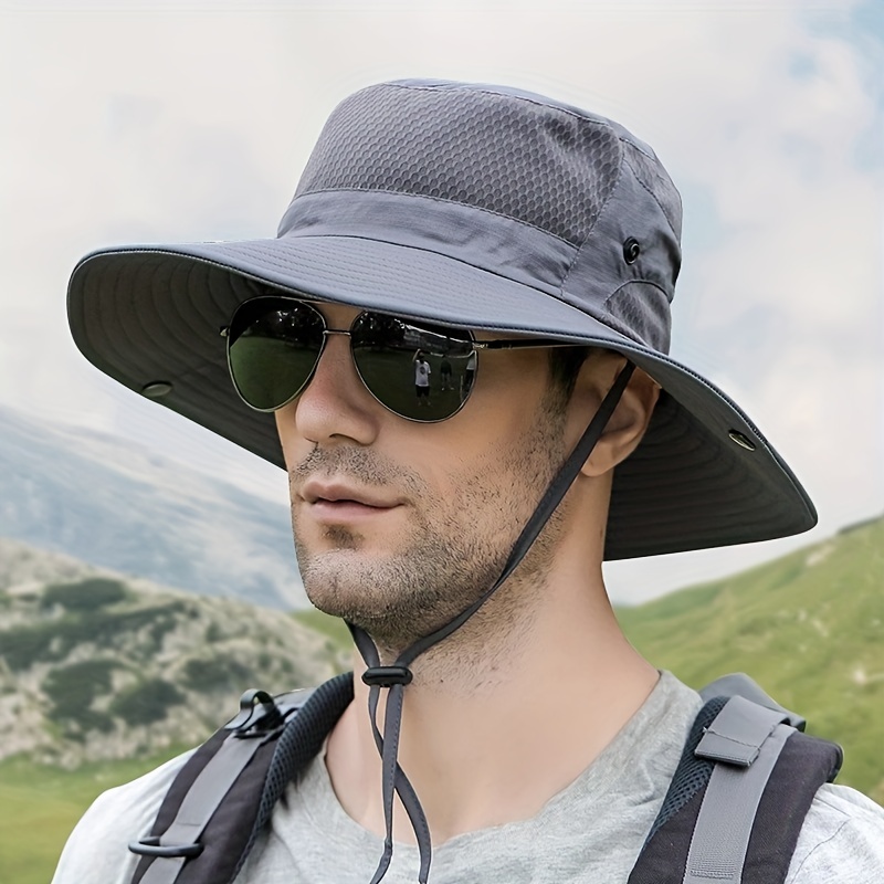 Men's New Outdoor Breathable Sun Protection Hat - Temu