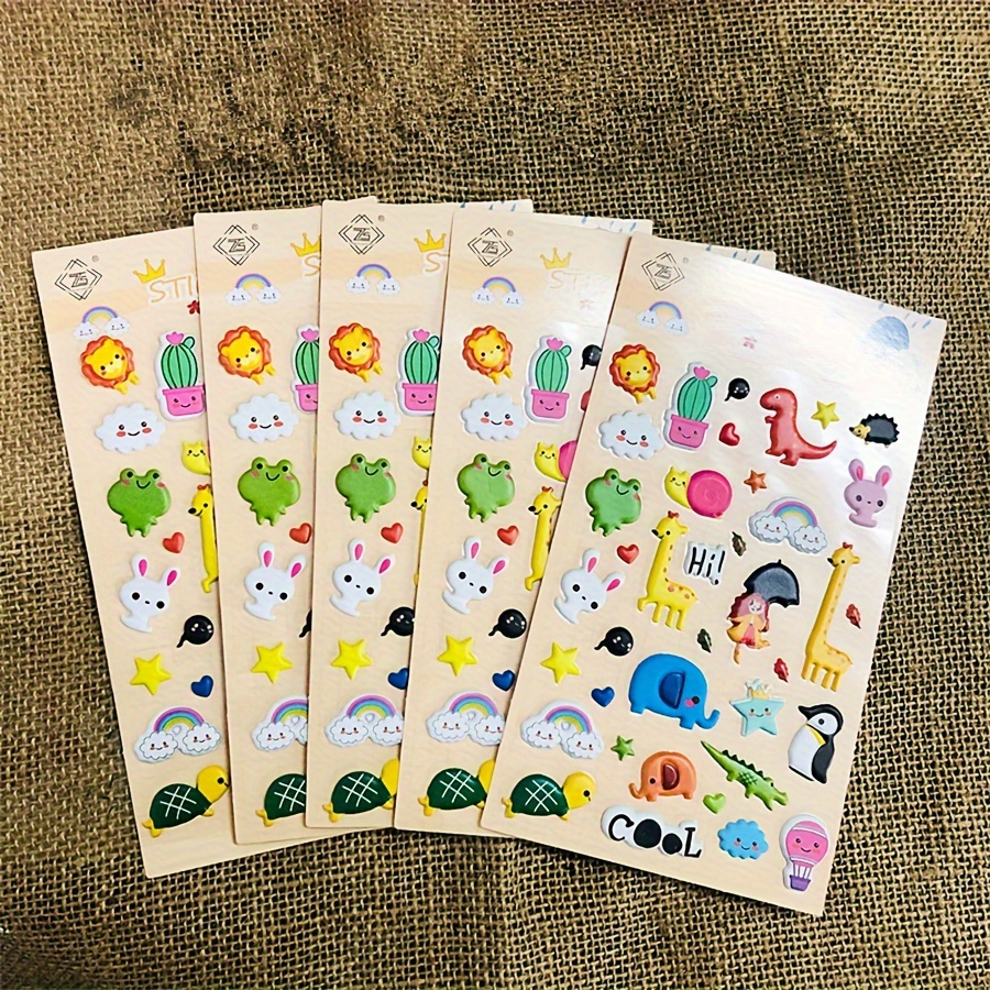 Bright Colorful Foam Felt Stickers Perfect For Kids - Temu