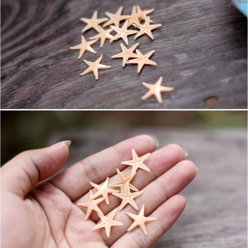 5-100Pcs Mini Natural Sea Stars Starfish Craft Decoration Beach Cottage  Weddings