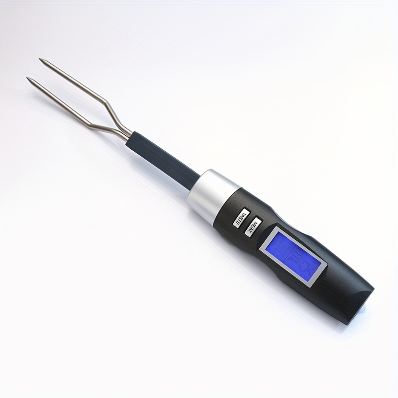 Meat Thermometer Fork BBQ Fork with Thermometer Digital BBQ Fork