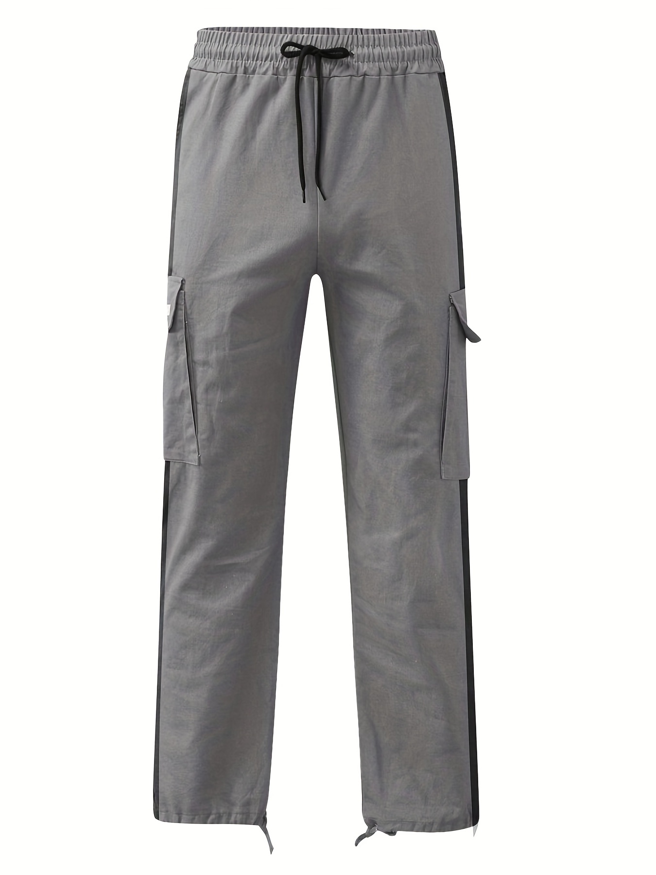 Cargo Pants for Men Relaxed Fit Lightweight Stretch Waist Cargo