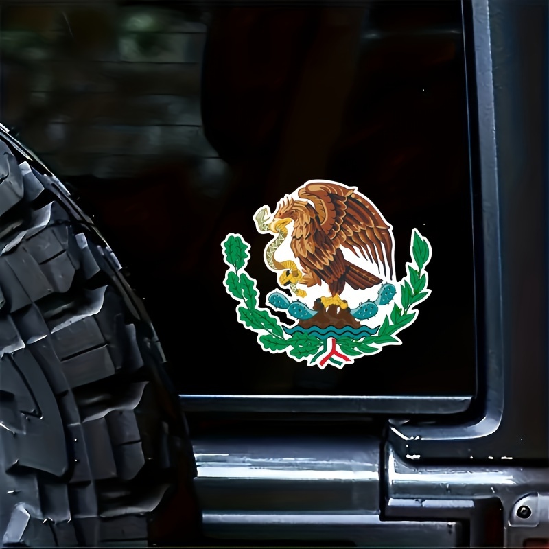 Mexico Flag Auto Emblem