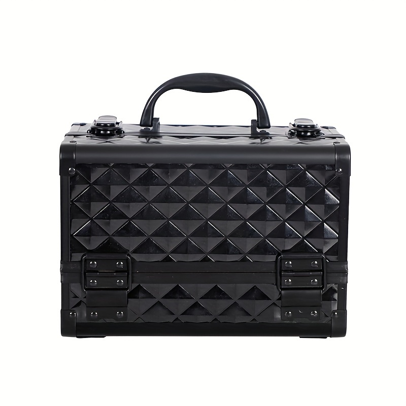 Large Capacity Professional Makeup Case Portable Two layer - Temu