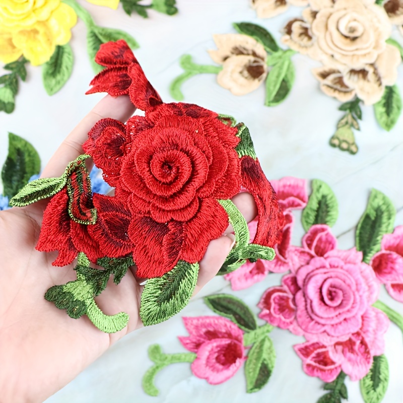 Water Soluble Embroidery Cloth Sticker Corsage Embroidery - Temu